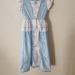 Light Blue Princess Costume Dress for Kids